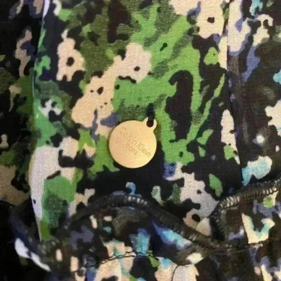 Calvin Klein Jeans Sleeveless Tiered Floral Maxi Dress Size S - Picture 6 of 13